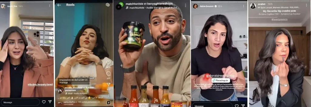 Les influenceurs en Tunisie
