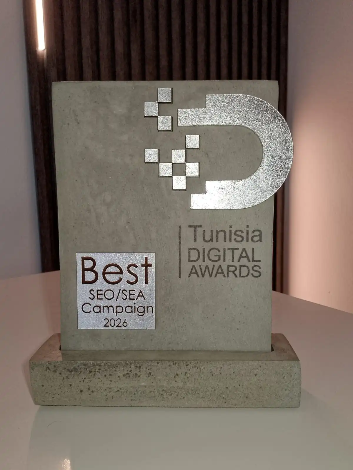 Tunisia Digital Awords 2026 -Web First Rank -Sunshine Vacances France