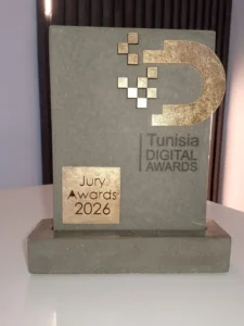 Tunisia Digital Awords 2026 -Web First Rank -Tunisie Promo