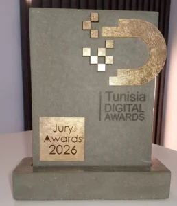 Tunisia Digital Awords 2026 -Web First Rank -Tunisie Promo