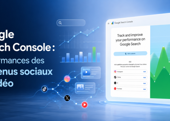 comment connecter Instagram, TikTok, X et YouTube à Search Console